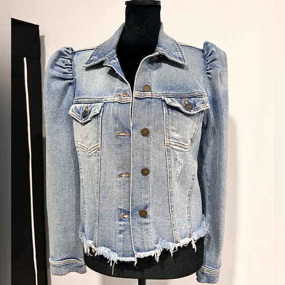 Retrofete Jackets & Blazers - Retrofete Ada Denim Jacket features Puffed sleeves